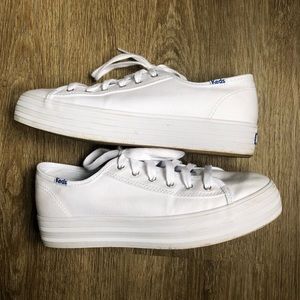 Womens Keds Triple Kick Casual Platform Shoe
